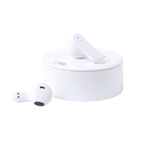 white Auriculares Bekery