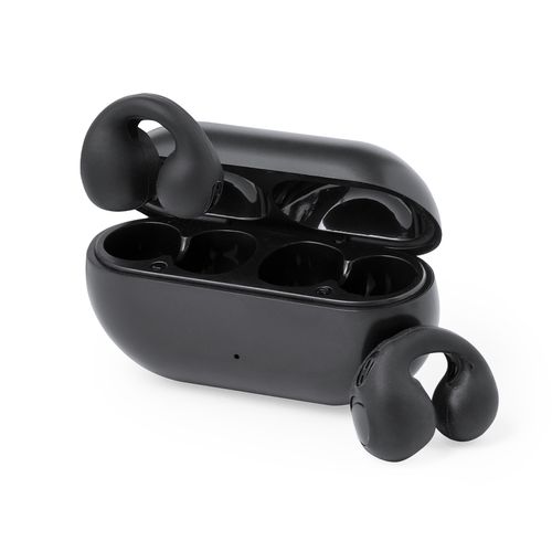 black Auriculares Clip Gemston
