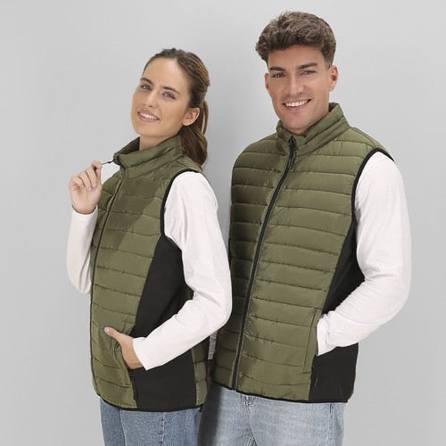 verde militar Chaleco Toret