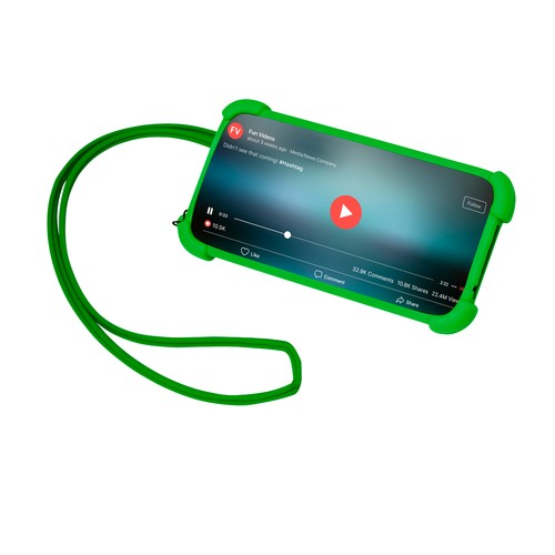 green Lanyard Soporte Kesey