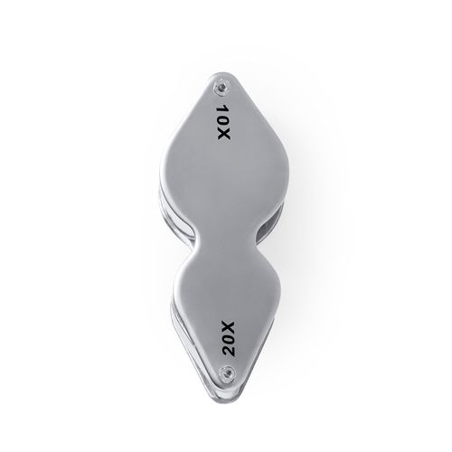 plateado Lupa Nalix 10/20X