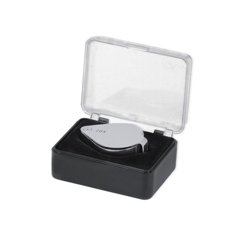 plateado Lupa Rindex 20X