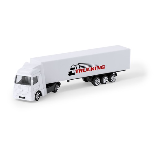 white Maqueta Truck