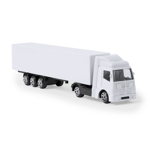 white Maqueta Truck