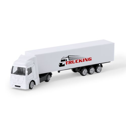 white Maqueta Truck