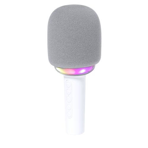 white Altavoz Micrófono Sinfonyx