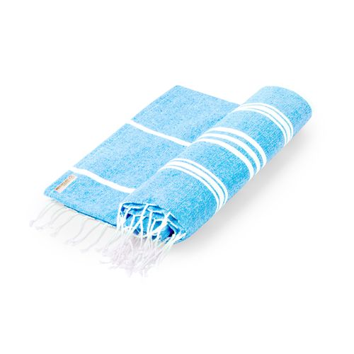 azul claro Pareo Toalla Harlow
