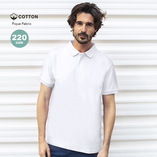 Polo Adulte Blanc Koupan - 2
