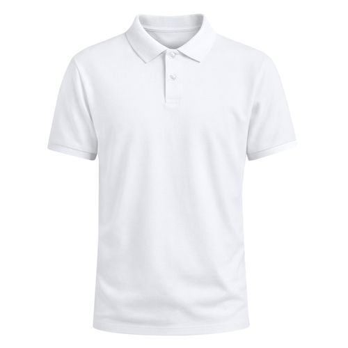 Polo Adulto Blanco Koupan, regalos promocionales, regalos personalizados