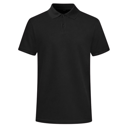 black Polo Adulto Color Koupan