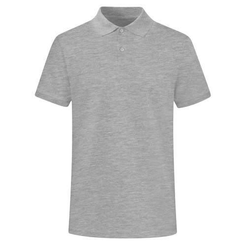 gray Polo Adulto Color Koupan