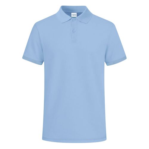 azul claro Polo Adulto Color Koupan
