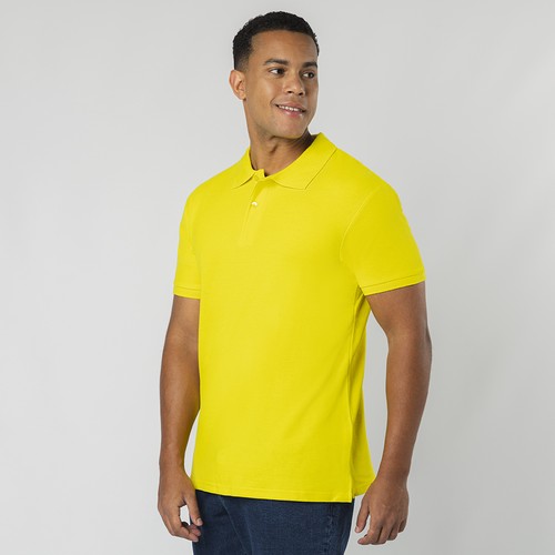 yellow Polo Adulto Color Koupan