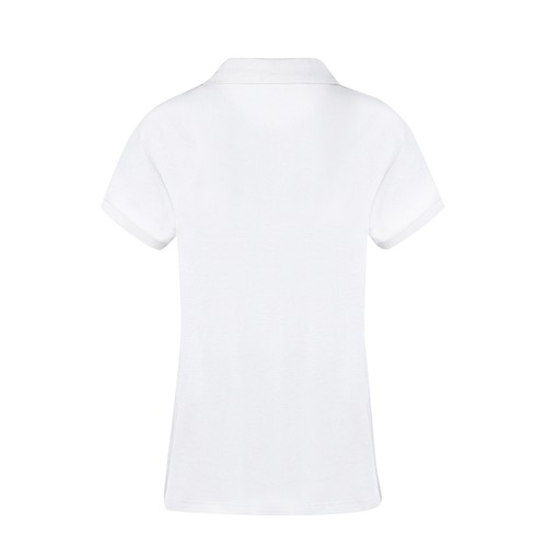 white Polo Mujer Blanco Koupan