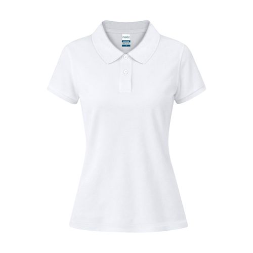 Polo Mujer Blanco Koupan, regalos promocionales, regalos personalizados