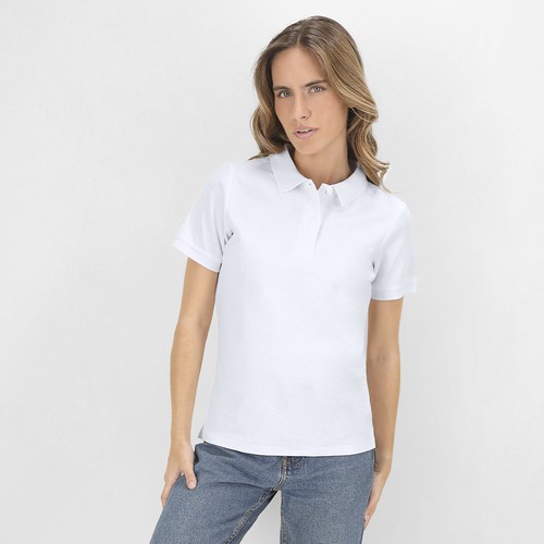 Polo Mujer Blanco Koupan