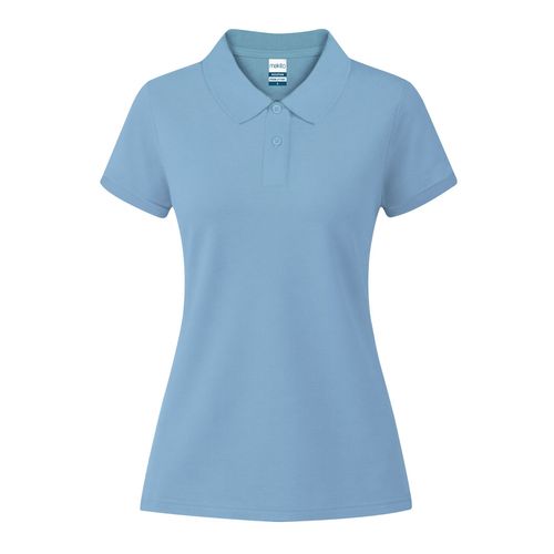 azul claro Polo Mujer Color Koupan