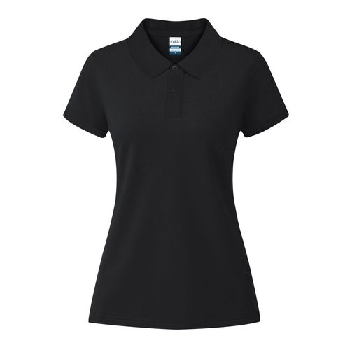 black Polo Mujer Color Koupan
