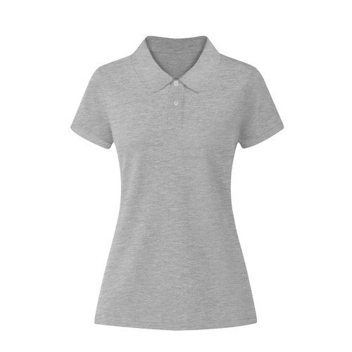 gray Polo Mujer Color Koupan