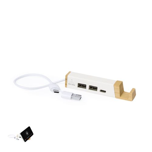 white Puerto USB Kartip