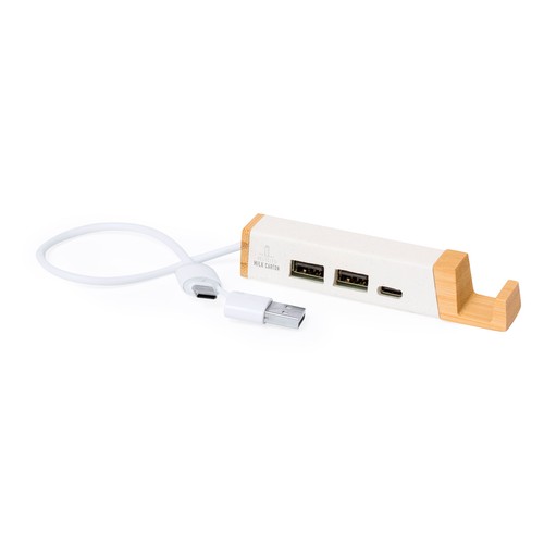 white Puerto USB Kartip