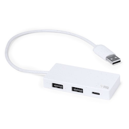 white Puerto USB Nagent