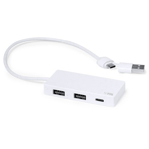white Puerto USB Nagent