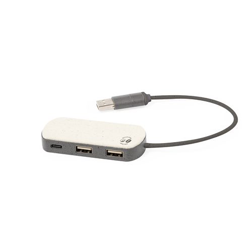 marrón Puerto USB Nylox