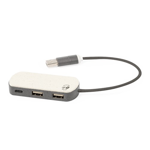 marrón Puerto USB Nylox