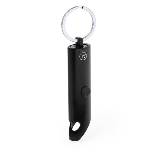 black Llavero Linterna Kushing
