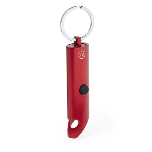 red Llavero Linterna Kushing