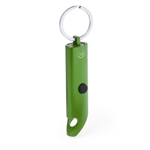 green Llavero Linterna Kushing