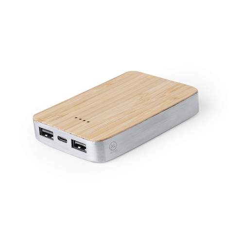 plateado Power Bank Newin