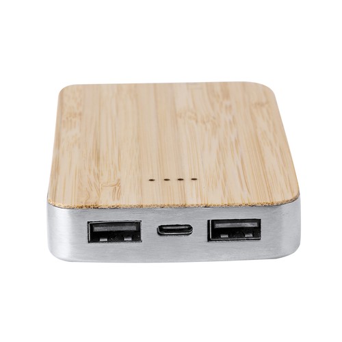 plateado Power Bank Newin