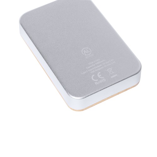 plateado Power Bank Newin