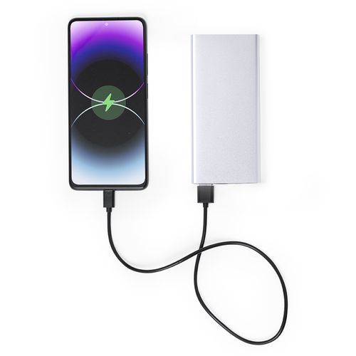 plateado Power Bank Tornad
