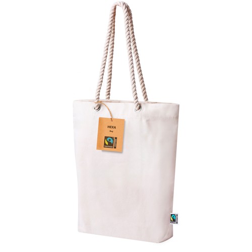 natural Bolsa Hexa Fairtrade