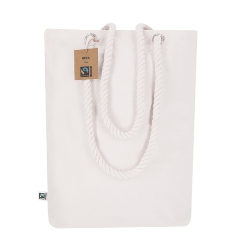natural Bolsa Hexa Fairtrade