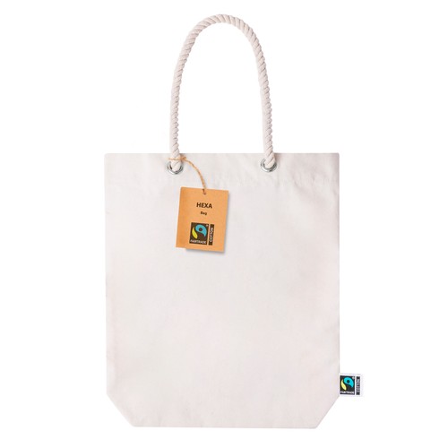 natural Bolsa Hexa Fairtrade