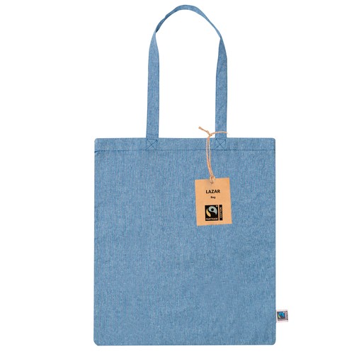 blue Bolsa Lazar Fairtrade