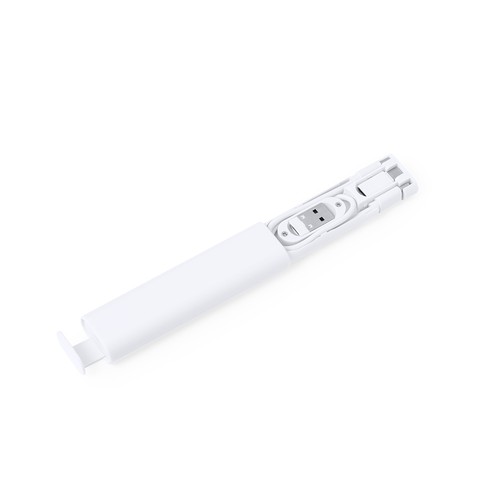 white Set Cables Cargadores Tich