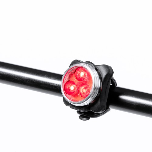 black Set Luces Seguridad Bici Remko