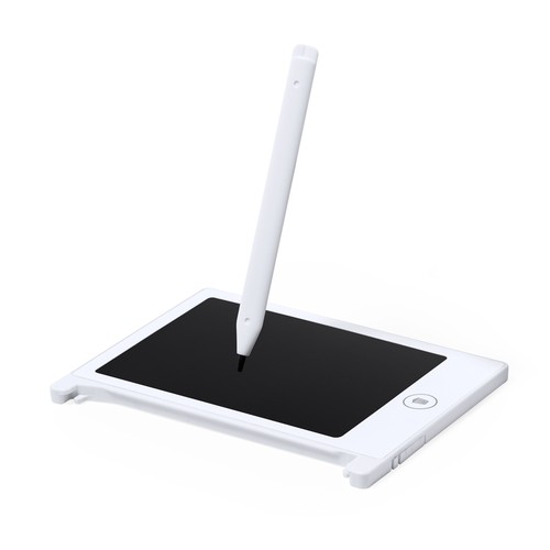 white Tablet Escritura LCD Arraky