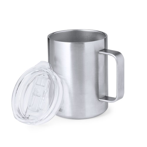 plateado Taza Térmica Dovery