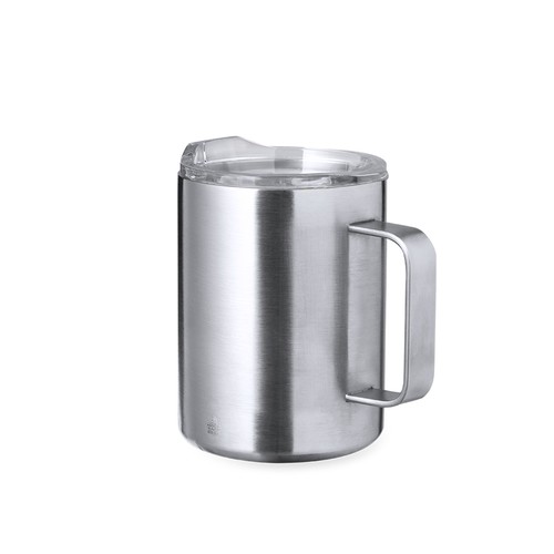 plateado Taza Térmica Dovery