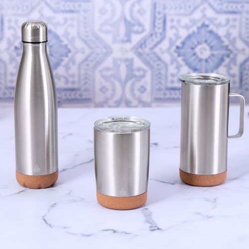 plateado Taza Térmica Frilan