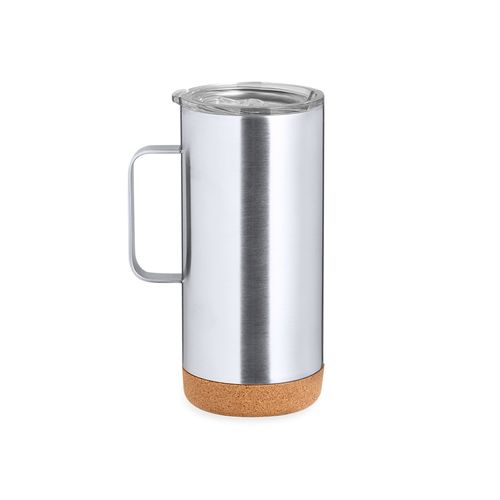 plateado Taza Térmica Frilan