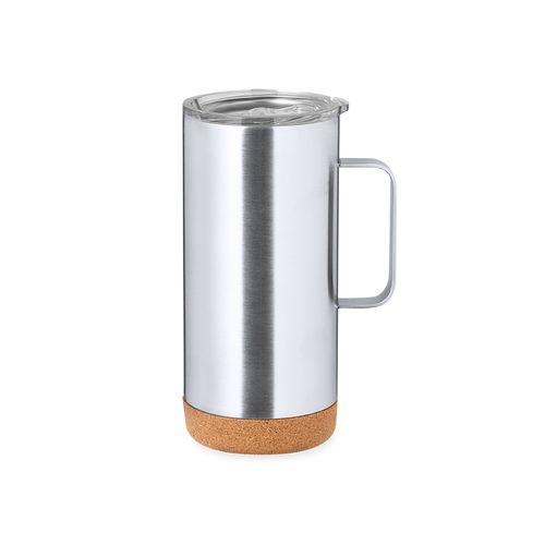 plateado Taza Térmica Frilan