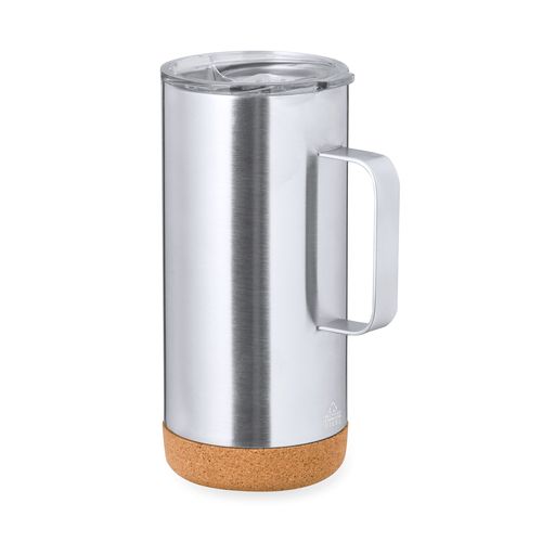 plateado Taza Térmica Frilan