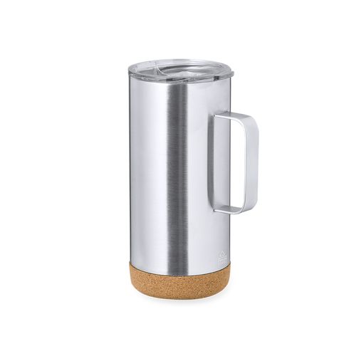 plateado Taza Térmica Frilan